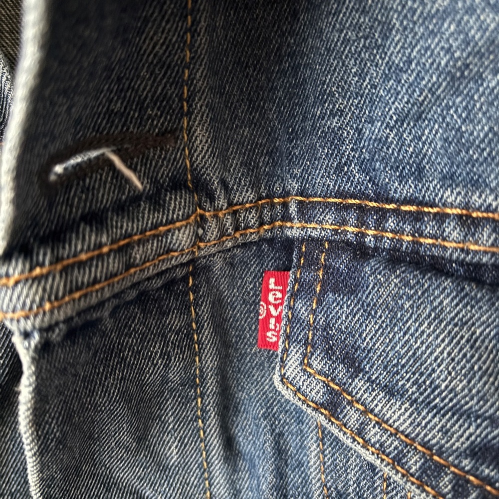 Levi's Classic Blue Denim Trucker Jacket